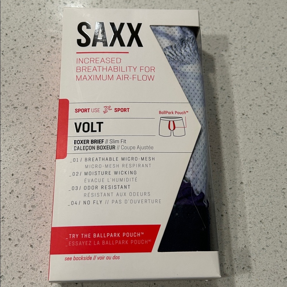 SAXX Volt Boxer Brief Owl NWT - Picture 4 of 6